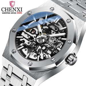 New Mens Watches Automatic Movement Hollow-out for Men Mechanical Divers Watch Waterproof Chronograph