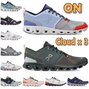 Cloud On shoes x 3 Shift white black niagara lead turmeric ink cherry heather glacier Alloy red heron ivory frame mens sports trainer