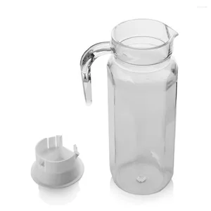 Flachmänner Getränk Tie Pot Saft Krug Kühlschrank Wasser Kaffee Krug Milch Lagerung Kühlschrank Glas hitzebeständig Küche Home Deckel