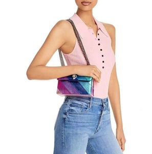 Kurt Geiger London Kensington Mini borsa a tracolla in pelle PU arcobaleno e borsetta a tracolla di lusso piccola messenger Tutti i tipi di moda