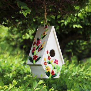 Dekoracje ogrodowe żywiczne Bird's Nest Decoration Creative Outdoor Gardening Accesorries Accessorries Status Modelowanie i figurki Rzeźby i figurki