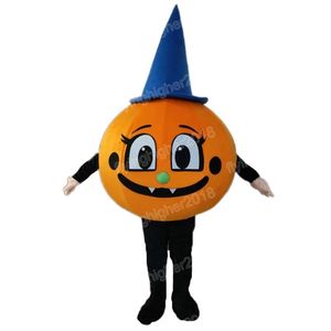 Halloween Pumpkin Mascot Costume Adult Size Cartoon Anime theme character Carnival Unisex Dress Christmas Fancy Performance Party Dress