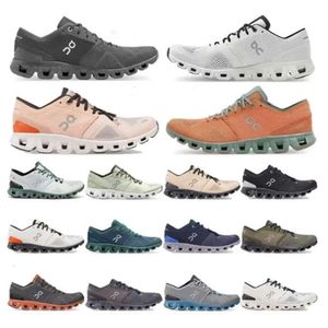 Heta skor på Cloud X 3Black White Rose Sand Orange Aloe Ivory Frame Ash Rose Sand Fashion Youth Lightweight Runner 36-45