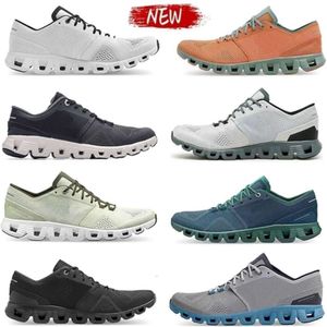 Cloud X Shoes Rose Sand Aloe Ash Black Orange Red Storm Blue White Workout and Trainning Shoe Mens Sports Trainers Black