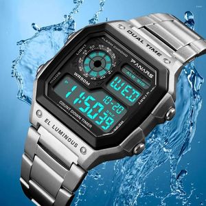 Zegarwatches moda mężczyźni oglądają wodoodporny sport