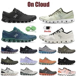 2023 OG on Cloud Outdoor Sports Shoes Fashion Mens Triple Black CloudNova Form Eclipse Rose Frost Vistaトレーナー