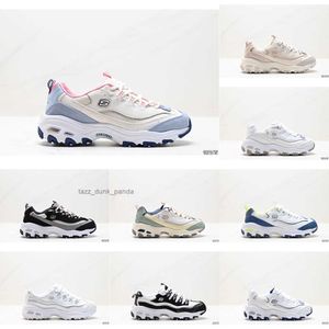 2023 Skechers Winter Womens scarpe da corsa per le donne Milk Tea Bear Sneakers Retro Panda Shoes Scarpe con zucchero di canna al forno