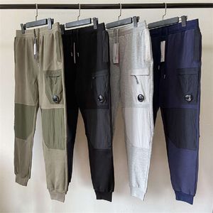 Мужские брюки, 9 цветов, диагональные флисовые брюки смешанного назначения с карманом и одной линзой, уличные мужские тактические брюки, свободный спортивный костюм, размер M-xxl CpSMLXL