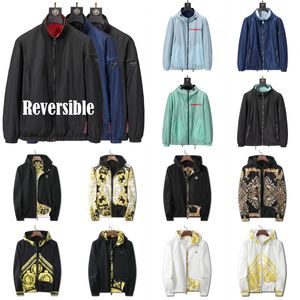 winter Mens reversible jacket men thickening warm coat Fashion men's clothing Luxury brand outdoor jackets new designers woman's Outerwear size M-3XL