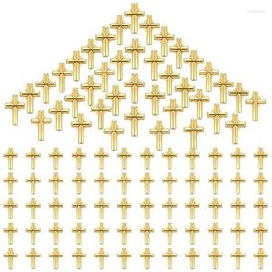 Ювелирные мешочки, 100 шт., набор булавок с крестом, золотые булавки, религиозная эмаль для христианского капеллана, прочный