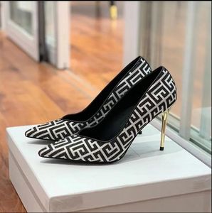 Top quality Fashion Trendy Genuine Leather High-heeled shoes stiletto heels Pumps women Spring Autumn Luxury Designer Dress shoes Female Shoes Office shoes