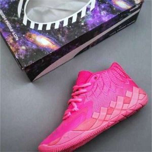 Lamelo Shoes Ball Queen Sales Mb1 Фиолетовый блеск Розовый Зеленый Черный Высокие спортивные кроссовки Размер 7-12,5