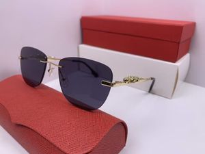 Novo vintage carti óculos designer óculos steampunk grande moldura quadrada estilo lentes transparentes transparentes óculos pantera lunettes de soleil