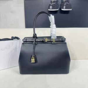 Nuovi prodotti autunno e inverno 2023 Borsa media Annnbee, borsa per ascelle, borsa firmata Borsa 10A, grande capacità 34 cm, passaggio libero da uomo a donna, pelle