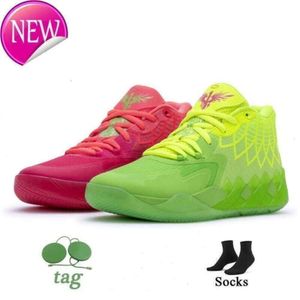 Mb.01 Ognew Rick und Morty Basketballschuhe zum Verkauf Lamelos Ball Männer Frauen Iridescent Dreams Buzz Rock Ridge Red Galaxy Nicht von hier