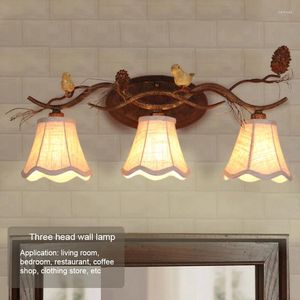 Lâmpada de parede TEMAR Modern Retro Sconce LED Criativo Pássaro Decoração Espelho Luz para Casa Sala de estar Quarto Cabeceira Corredor