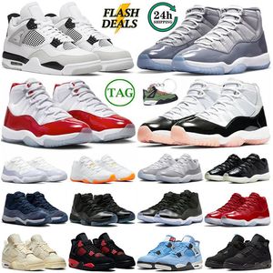 Basketball Schuhe Sail University Blue 11 11s Mens Basketball Shoes Sneakers Thunder Oreo DIY Bred Black Cat Guava Ice men women Sports Trainers