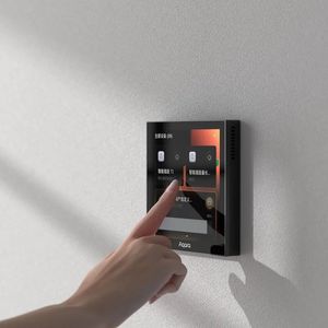 Smart Thermostat S3 Pekskärm 3.95 Panel Voice / Remote Control Support Sensing Temperaturfuktighet för HomeKit -appen