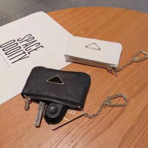 Unisex bayan erkekler tasarımcı anahtarlık anahtar çanta moda deri çanta anahtarları marka kese mini cüzdanlar madeni kredi kartı Holde 001