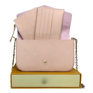 Designer bag for women 3-in-1 handbags envelope style chain cross-body clutch shoulder bag purse