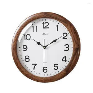 Wall Clocks Vintage Retro Digital Table Clock Silent Mechanism Fashion Style Bedroom Decoration Creative Living Room Decorations