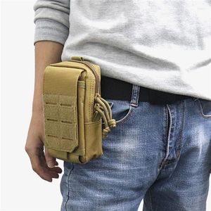 Waist Bags Tactical Soft Pouch Military Bag Outdoor Men Tool Vest Pack Purse Cell Phone Case Hunting Compact Useful