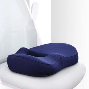 Kissen Sitzkissen Kissen Memory Foam Pad Linderung von Rückenschmerzen Konturierte Haltungskorrektur für Auto und Rollstuhl Büro Schreibtischstuhl TJ8470 231021