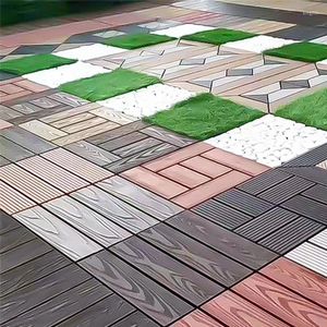 Dekorativa blommor 30x30 cm Artificiell gräsmark Simulerad gräsmatta Fake Turf Landscape Floor Decor Grass Pad Garden Small Court