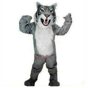 2024 Cute Tiger Mascot Costumes Halloween Cartoon Character Outfit Suit Xmas Outdoor Party Outfit Unisex Promotional Advertising Clothings