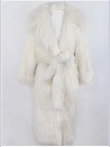 Женское пальто из искусственного меха, осенняя куртка, пальто для женщин, женская пушистая плюшевая верхняя одежда, утепленная теплая зимняя модная стильная одежда