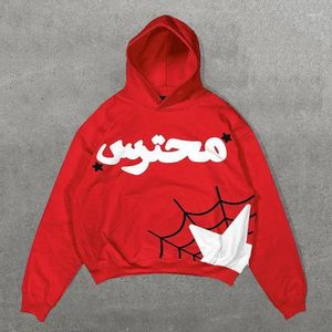 Hoodies femininos estéticos moda gótica impressão roupas femininas high street moletom com capuz hip hop solto oversize roupas de inverno