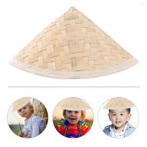 Заколки для волос 23 5x145 см, настенные шляпы для начальной школы, мужские солнцезащитные шляпы, рисовый фермер, бамбук