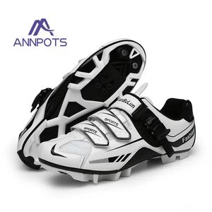 Cycling Footwear Professional MTB Cycling Shoes with Cleats Men Road Bike Sneakers Racing Women Bicycle Flat Cleat Mountain SPD Footwear 231023