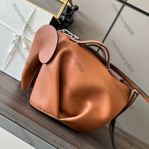 12A Upgrade Mirror Quality Designer 30cm elefantpåsar Luxurys hanterar handväskor Menskvinnor Läder Messenger Bag Classic Brown Purse Crossbody Shoulder Strap Bag