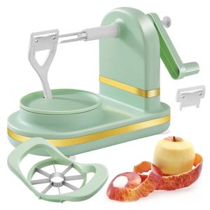 Fruktgrönsaksverktyg Apple Peeler Hand Crank Cutter Slicer Food Crusher Peeling Machine Kök Tillbehör Gadgets 231023