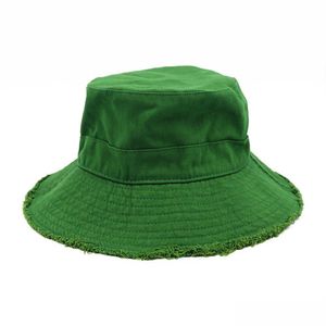 Wide Brim Hats Woman Wide Brim Hats Summer Designer Le Bob Artichaut Bucket Hat Solid Metal Letter Fashion Accessories Hats, Scarves G Dh6Lt
