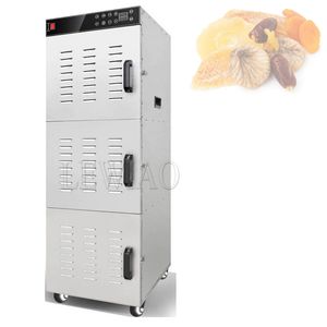220V 110V Dry Fruit Machine Food Dehydration Dryer Fruit Dryer Commercial Rostless Steel Mattor torkade grönsaker Pet Snacks