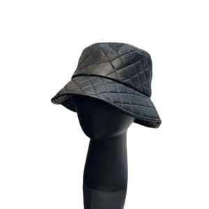 Bucket hat Designer checkered black brown sun hat Fashion big-brim hat