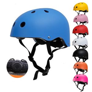 Cycling Helmets Adult children's skateboard helmets outdoor sports skiing cycling roller skating helmets rock climbing safety protection Helmets 231023
