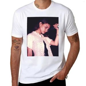 Erkek Polos Mazzy Yıldızı - Umut Sandoval konseri T -Shirt Estetik Giyim Siyah Tişörtlü Erkek Gömlekler