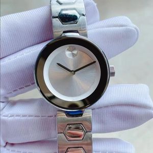 Relógio clone de quartzo feminino moderno e de alta qualidade 32 mm de aço inoxidável luminescente à prova d'água vidro de safira requintado Natal Montres guarda Luxusuhr