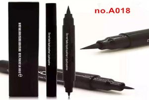 Black Color Makeup Foundation Liquid Eyeliner Dualend Eye Liner Make Up Pencil Long Lasting Natural3522654