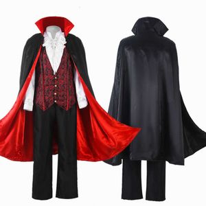 Halloween kostymer cos skräck sexiga roliga vuxna och barn halloween rollspel dräkt skräck vampyr prins cape cosplay kostym boll prestanda kostym