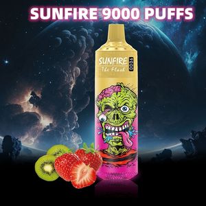 Vapes 9000 Puff 9k Einweg-E-Zigaretten 18ml Vape 0% 2% 3% 5% wiederaufladbare 600-mAh-Akku 9000 Puffs Tornado Vaper Online Shopping Factory Großhandelspreis Spanien