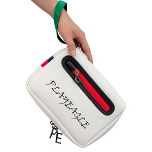 Golfväskor Playeagle 2023 Promotion Unisex Pu Handbag Zipper Mini Valuables mobiltelefonpåse Makeup Cosmetic Bag For Men Women 231023