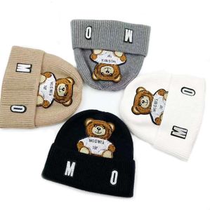 cappello e sciarpa Cappellini Luxurys Designers Beanie Hat Skull CapInverno Unisex Cashmere Letters Casual Outdoor Bonnet Cappelli lavorati a maglia Warm Multicolor Fashion Bear Berretti