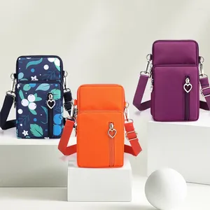 Sacos de noite Mulheres Bolsa Carteiras Celular Bolsa À Prova D 'Água de Mulheres Strap Bolsa Peito Carteira Feminina Crossbody Ombro