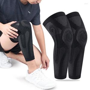 Ginocchiere unisex Supporto per allungare le maniche di compressione delle gambe per gli sport di recupero per alleviare il dolore alle articolazioni del menisco