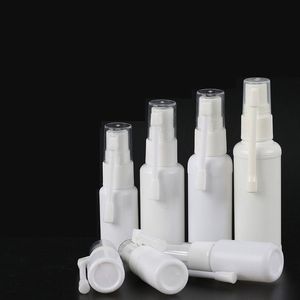 360 Derece Rotasyonlu Portatif Burun Atomizer Beyaz Plastik Nazal Pompası Sis Sprey Şişeler Burun Boş 10ml WHDCP