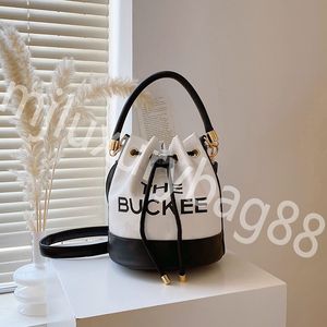 1:1 quality women tote shoulder crossbody bags bucket bag luxury pu leather purse fashion girl designer shopping bag handbags candy color